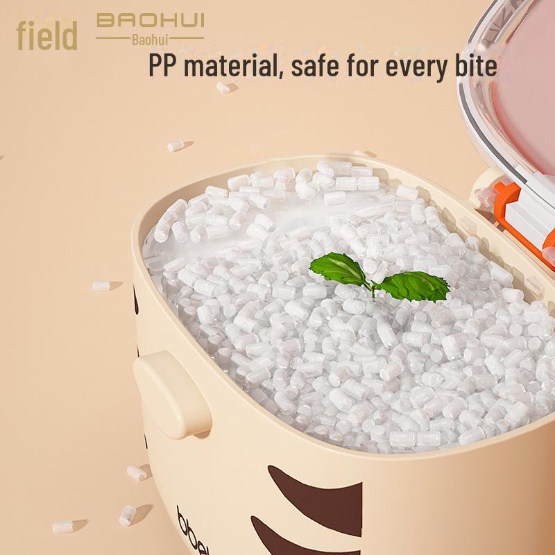 Portable Large-Capacity Baby Milk and Rice Powder Storage Box - Moisture-Proof and Sealed for Travel