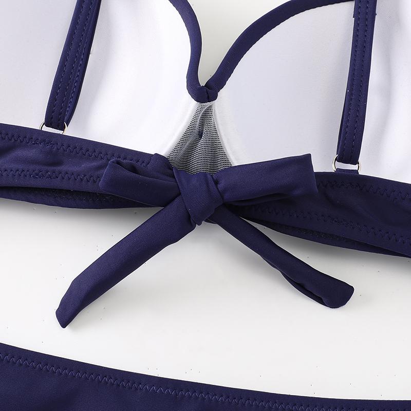 High Waist Swimsuit Women Swimwear Push Up Bikini Dot Bathing Suit Swimming