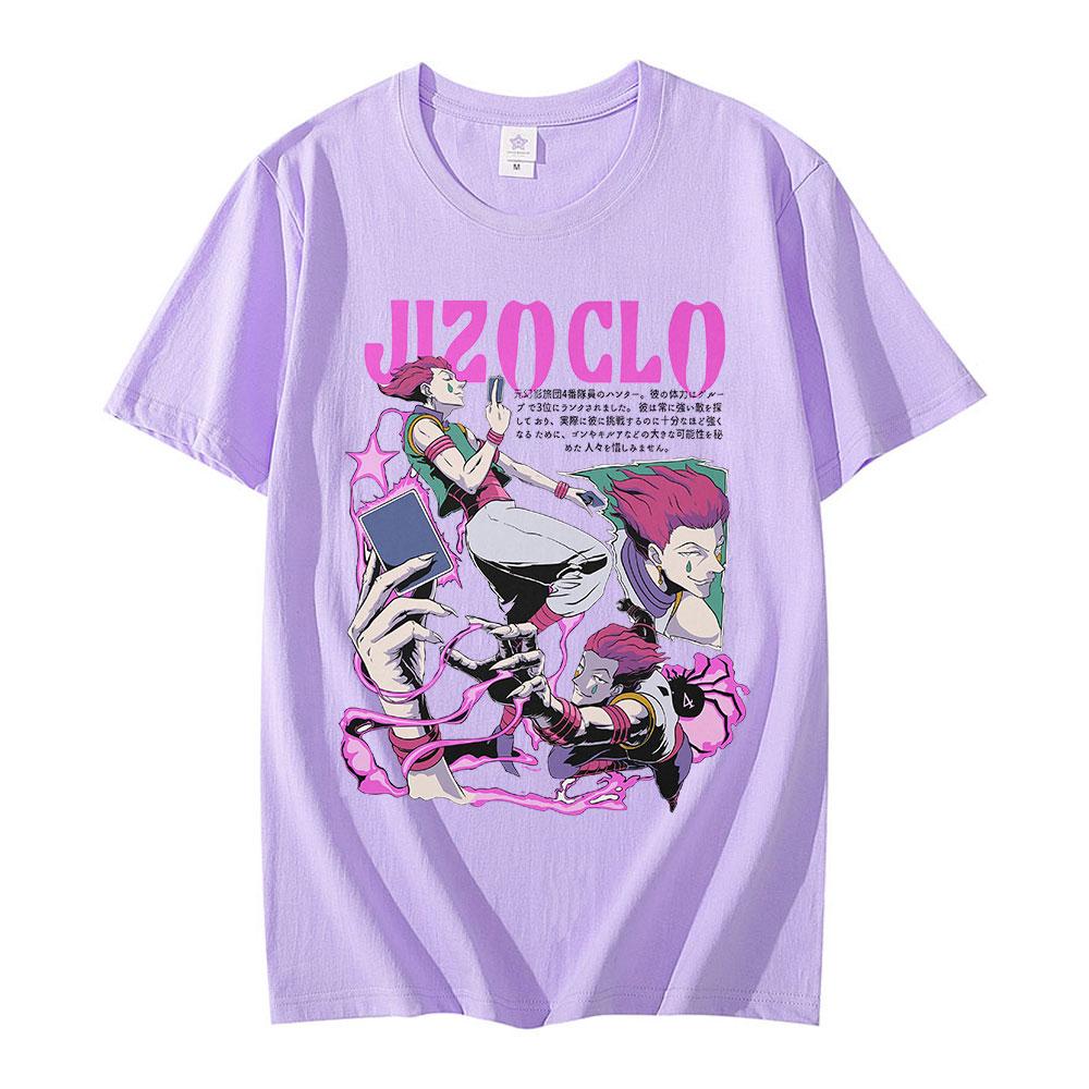 Аниме Hunter X Hunter Футболка Манга Курапика Хисока Killua Zoldyck Графические футболки — фото 6