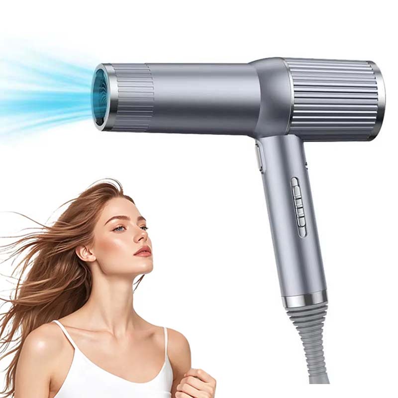 Professional Ionic Hair Dryer With 3 Temperature Levels Low Noise Hair Blow Dryer Household Hairdryer