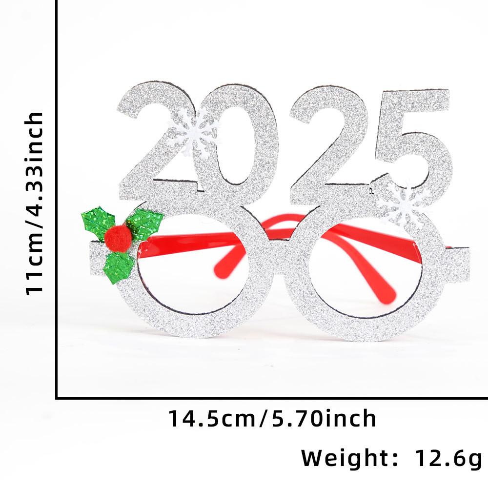 Lightweight Colorful Christmas Party Glasses For Children With Festive Holiday Themes