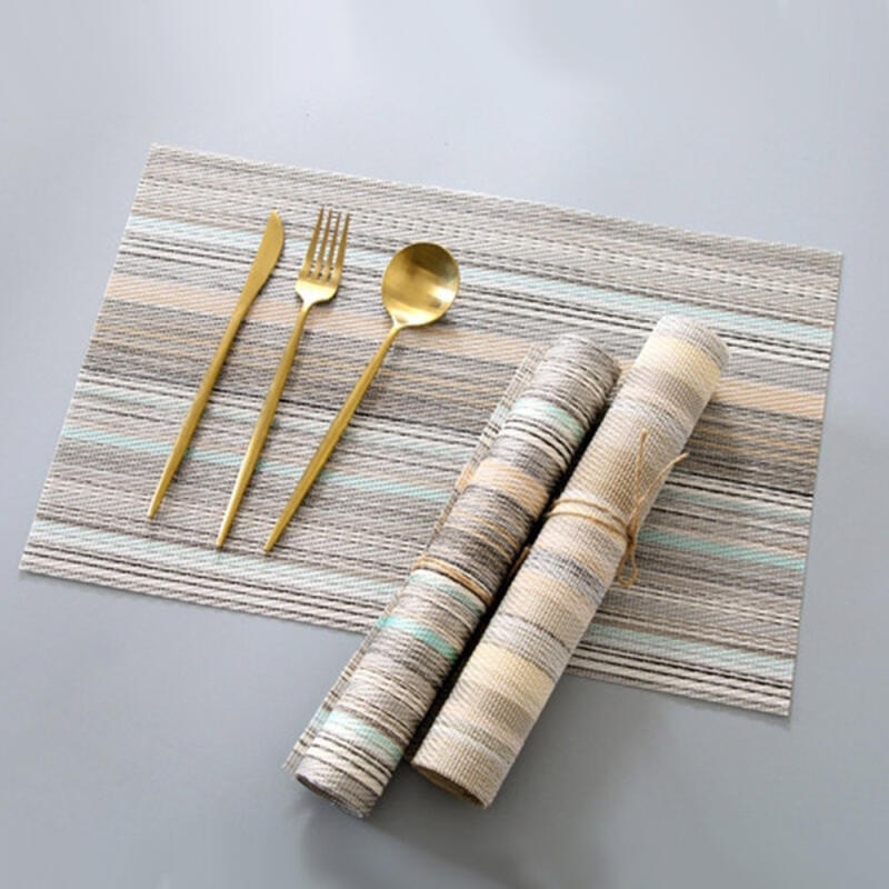 Mubble Gratia PVC Waterproof Table Placemat 2P beige