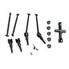 1:16 RC Front Rear Drive Shaft Modification Replace Easy to Install Sturdy Accessories for 16101 16102 16201 Hobby Car Truck