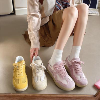 Flat Bottom Female Spring and Summer 2025 New Retro Versatile Comfortable Lightweight Casual Sports Breathable