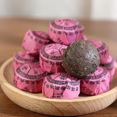 Laocang 2015yr Ripe Puer Tea with Double Rose Flower Flavor Mini Tuocha 100g