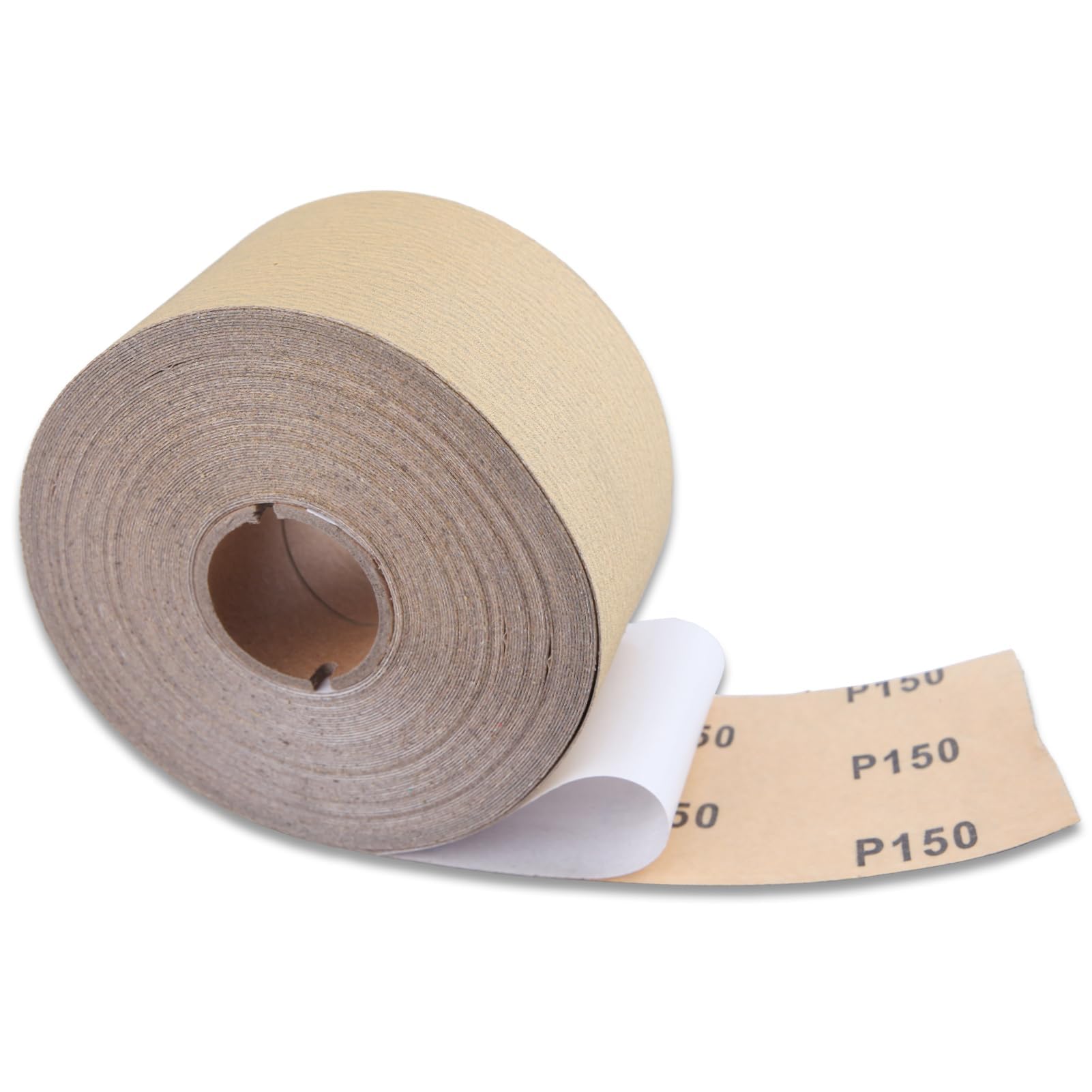 

LEONTOOL Sandpaper Sandpaper Roll Sandpaper Roll 150 Width 70mm x Length 18M Sandpaper Roll with Glue Roll Sandpaper Yellow Polishing Roll PSA Roll золотий