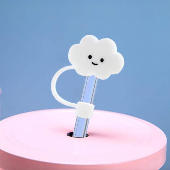 Cute Straw Cover Splash-proof Non-slip Leakproof