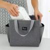 Large Capacity Cooler Bag Waterproof Oxford Portable Zipper Thermal Lunch Bags For Women Lunch Box Picnic Food Bag