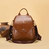 Women's Backpack PU Multi-function Shoulder Bag Middle-aged Mother Bag