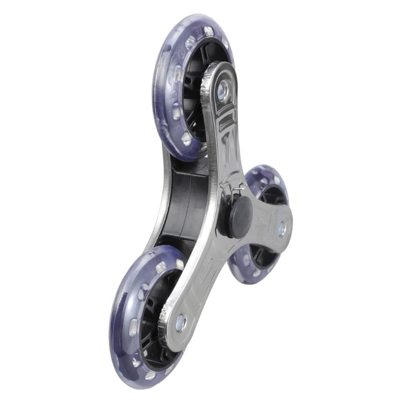 PU Wheel with Stable Triangle Structure Multifunction  Stair Climbing Wheel Upgrades for Foldable Cart & Utility Cart