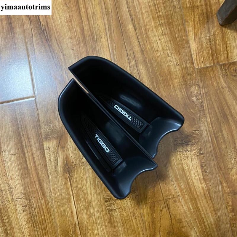 For Chery Tiggo 5X / 7 / 8 Pro Front Inner Door Armrest Storage Box Decor Cover Kit Trim Car Accessories Interior