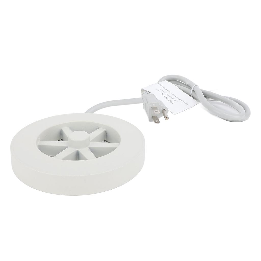 Bird Bath Heater 70W Thermostatically Controlled Aluminum Alloy Birdbath Deicer for Winter US Plug