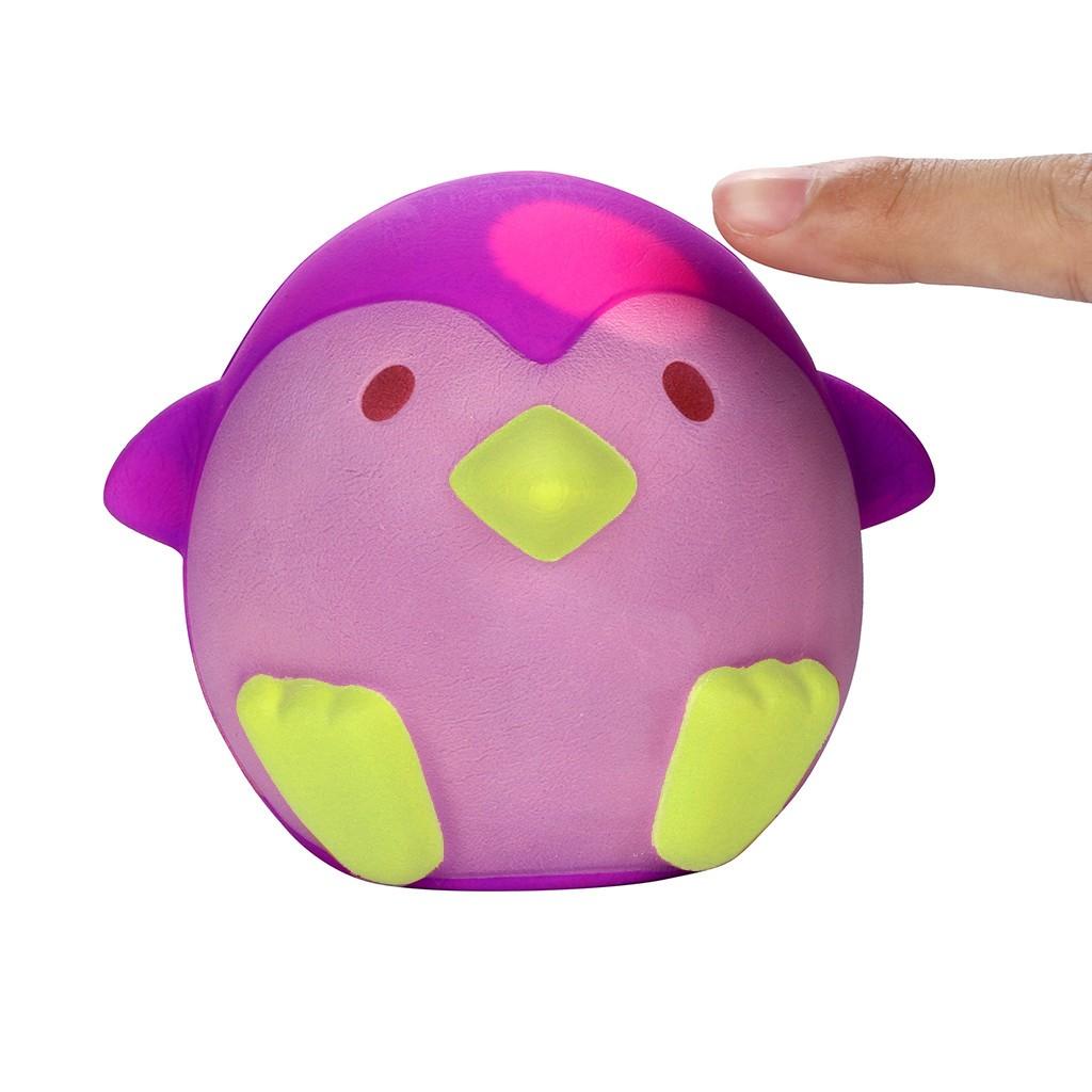 Temperature Color Change Penguin Slow Rising Scented Reliever Stress