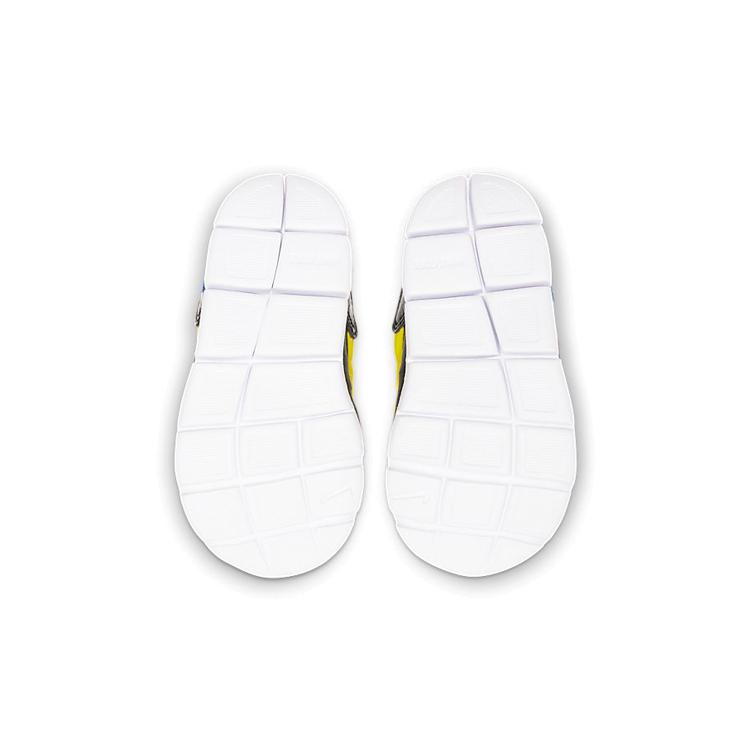 New Nike Dynamo Free Mic QS Low Top Sports Casual Shoes Black Yellow Infant And Toddler DC8318-002