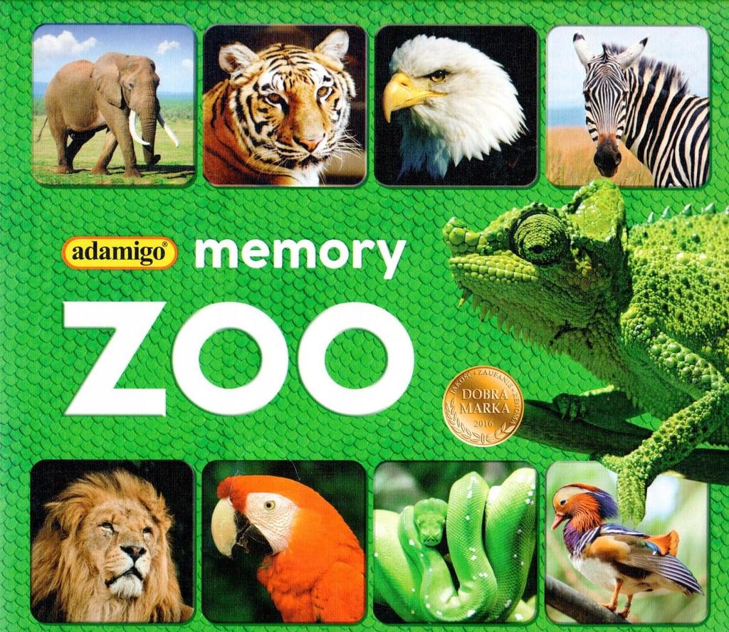 ZOO ADAMIGO MEMORY 7264