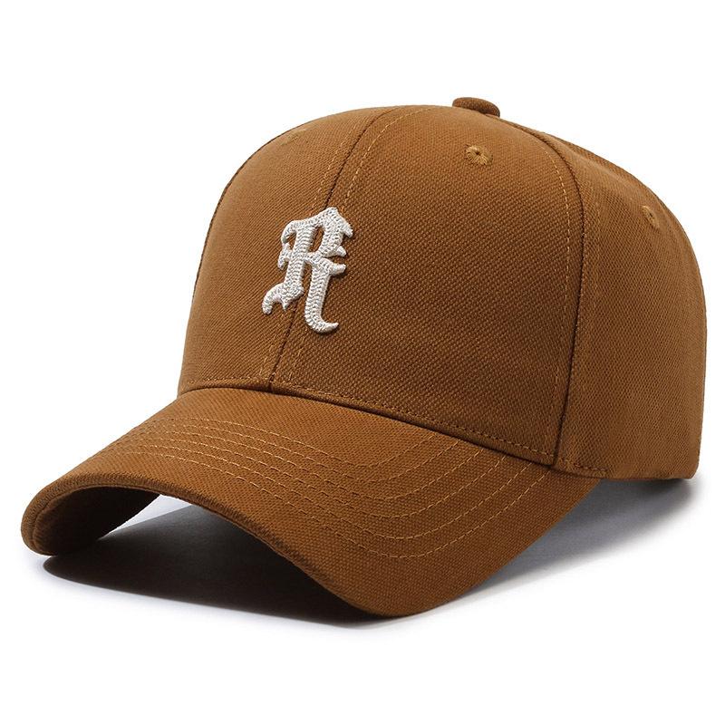 Embroidered Letter Baseball Cap Women'S Outdoor Versatile And Thin Face Small Cap Men'S Sports Sun Protection Hat