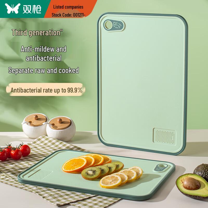

Suncha Anti-bacterial Double-Sided Plastic Cutting Board