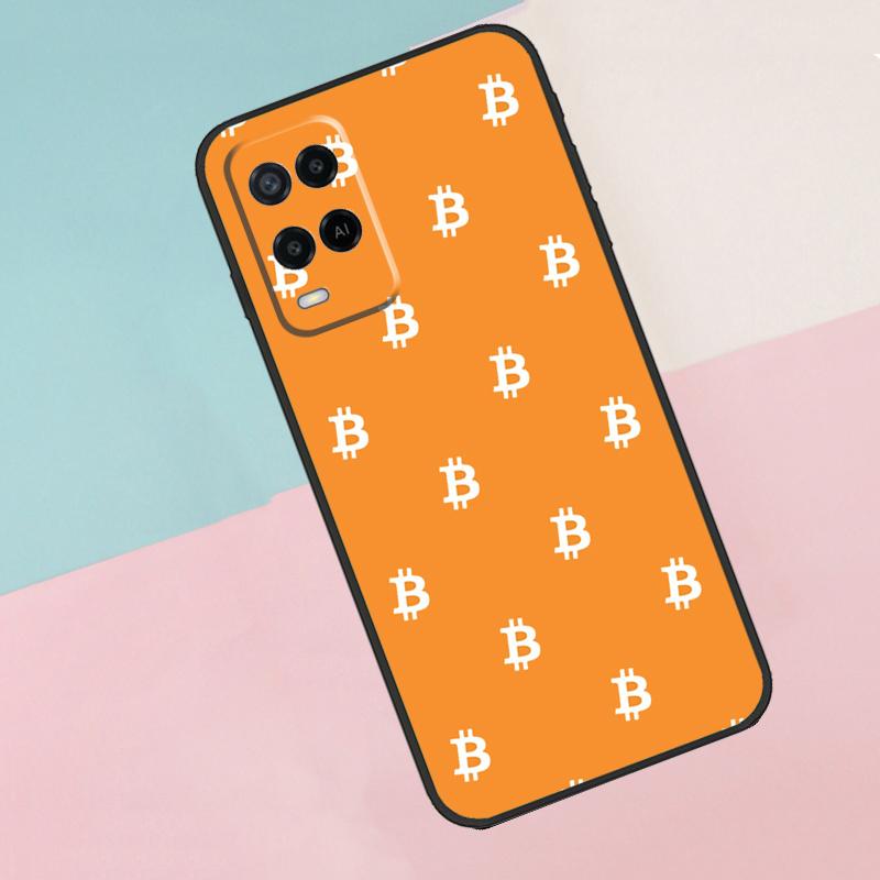 Bitcoin For Oppo A18 A38 A78 A98 A96 A58 A17 A77 A80 A40 A60 A16 A76 A74 A94 A54 A15 A57S Phone Case