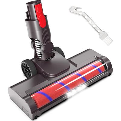 Vacuum Attachment Motor Head and Soft Roller Brush, Vacuum Cleaner Replacement Parts with LED Light for Dyson V15 V8 V7 V10 V11