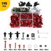 Fairing Bolts Screws Bodywork Universal Kit For BMW Suzuki YMH Honda Kawasaki
