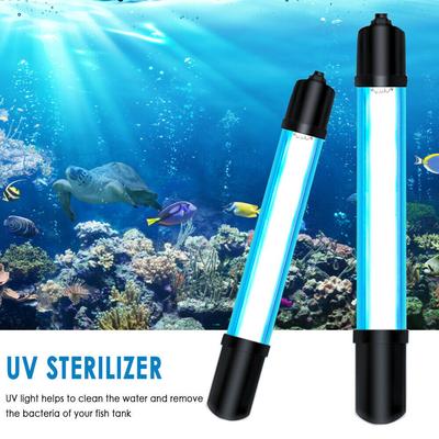 Aquarium UV  Light Submersible Water Clean Lamp for Pond Fish Tank