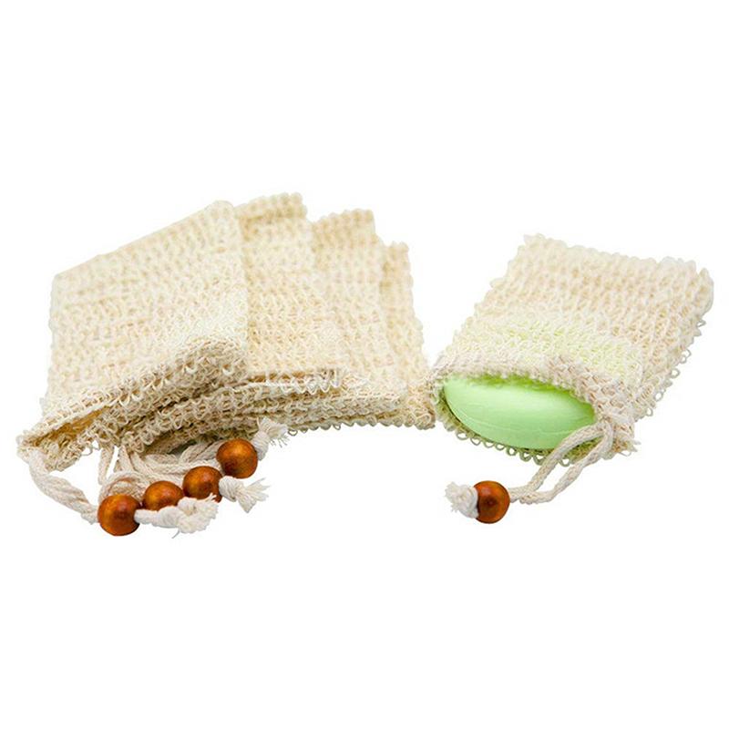 Soap Bar Sisal Soap Bag Shower Bath Sisal Soap Bag Exfoliating Soap Saver Pouch