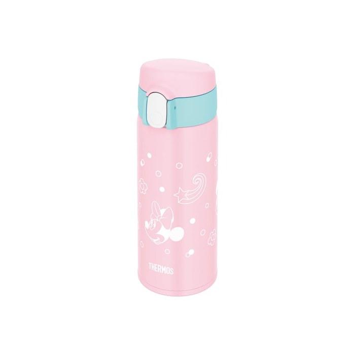 Thermos Straw Bottle 410ml Pink Blue FJV-400FDS P-BL Minnie Pink Blue 410 ml
