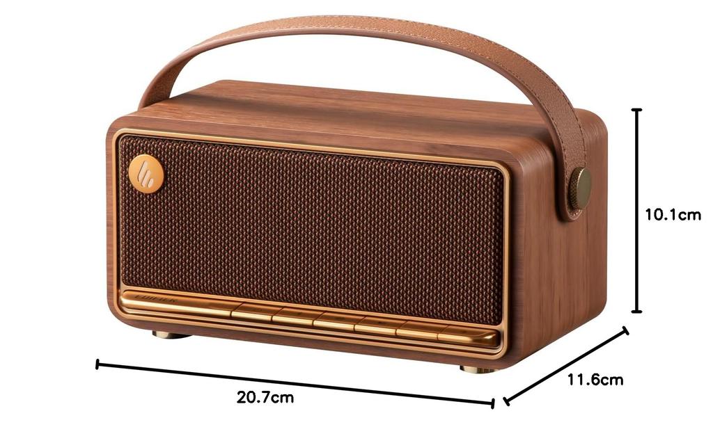 EDIFIER MP330 Bluetooth Speaker, Portable, Small, Wireless, "VGP2025 SUMMER Gold Award & Best Value Award," Wired Hi-Res Audio, 19 Hours Music Playbac