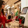 Бесконтактная платежная палочка, Рождественская палочка Tap-to-Pay, Держатель для кредитной карты с ручкой в виде леденца-трости, Милый для терминала, Санта, Снеговик, Елка, Пряничный человечек