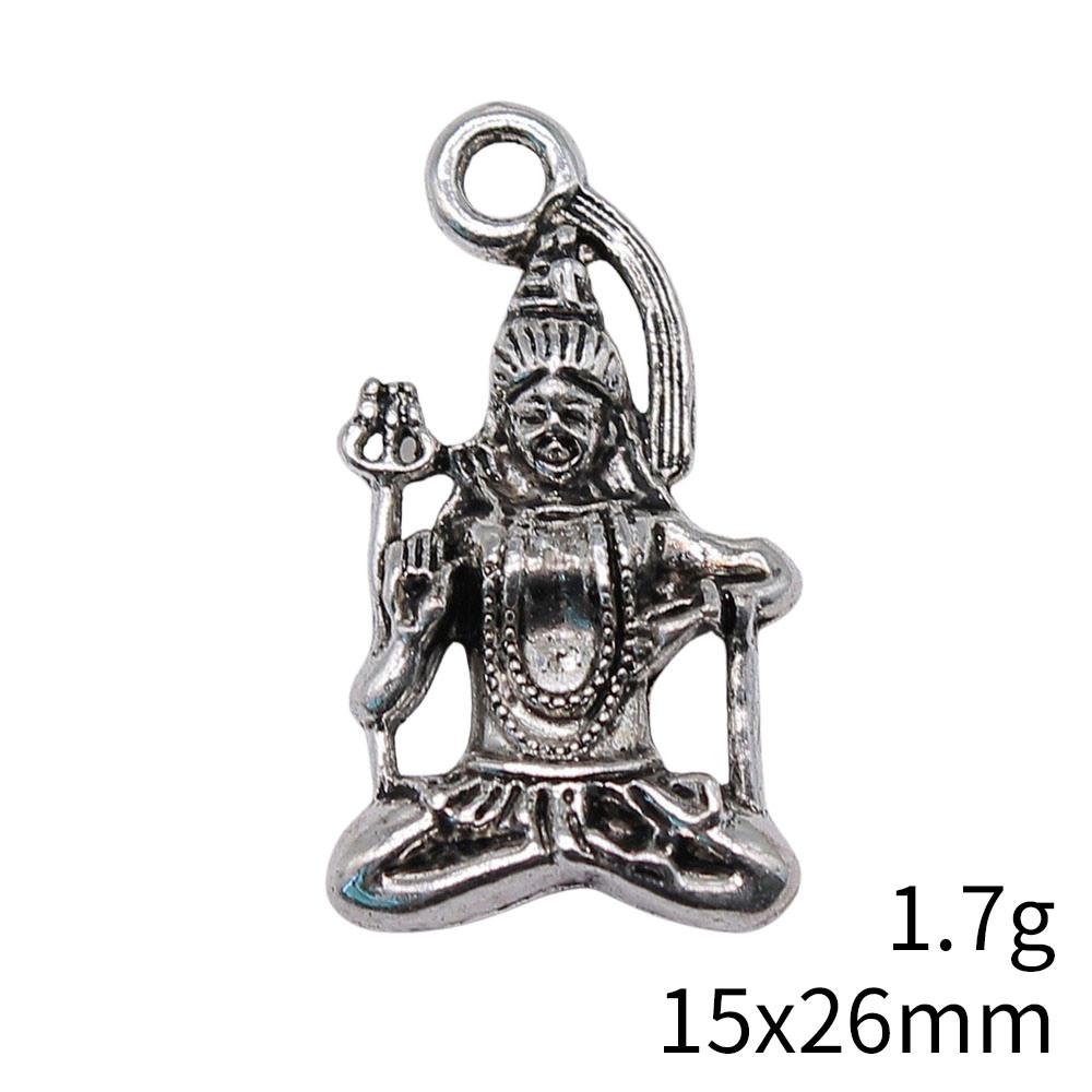 Thanksgiving Day Charms For Nails Buddha Statue Charms Pendant Home Garden Bracelet Pendant