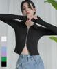 Urban Dress Vivid Collar Twoway Knit Zip-Up - 6Col