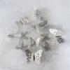 12Pcs/Set 3D Hollow Butterfly Wall Sticker Gold Silver Rose Wedding Decoration Living Room Home Decor Butterflies Decal Stickers KTY