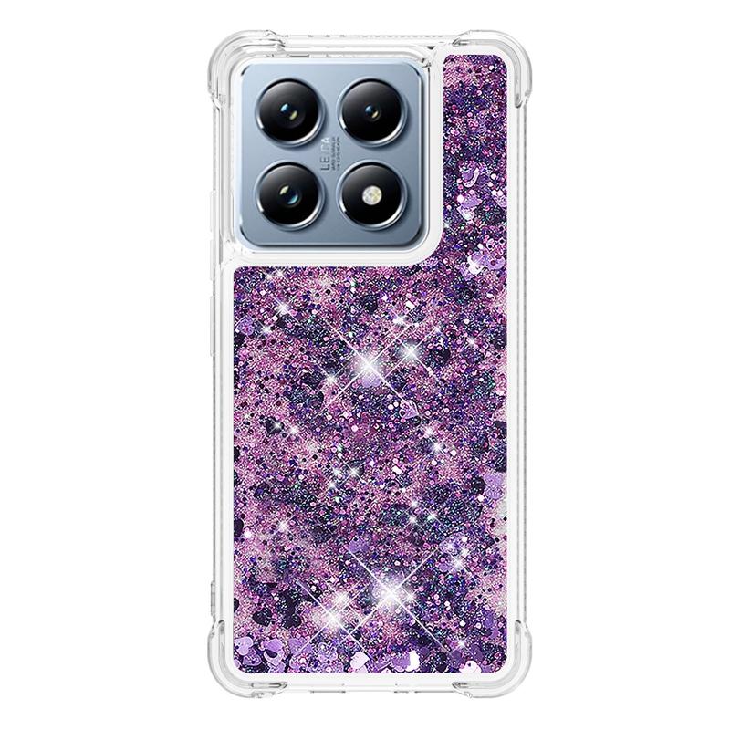 Coque 14T Pro sur Pour Fundas Xiaomi 14T Pro Coque Paillettes Bling Dynamique Liquide Pour Xiomi Xiaomi14T 14TPro Étuis de Téléphone Fundas