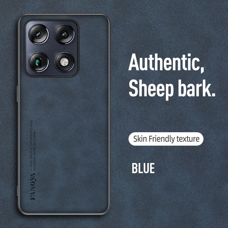 

EUCAGR For Motorola edge 70 Ultra Luxury PU Leather Phone Case For Moto X70 Air Pro moto Signature Back Cover Full Protection Motorola Signature синий