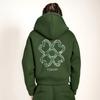 Casual Printed Zipper Sweater High Street Hip Hop Rap Street American Casual Men's and Women's Coats Wholesale