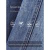 Women's 2025 High Waist Retro Wide Leg Jeans - Slimming, Loose, and Draped Straight Leg Trousers for Spring and Autumn