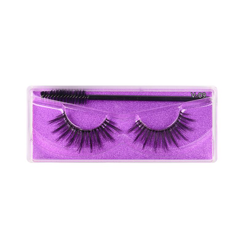 3D 5D Faux Mink False Eyelashes With Lash Boxes Custom Logo High Quality 15-20Mm 25Mm Mink Strip Lashes