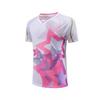 Quick-Dry Sports T-Shirt Badminton Tennis Running Gym Workout Unisex Adult Kids Breathable Athletic Top