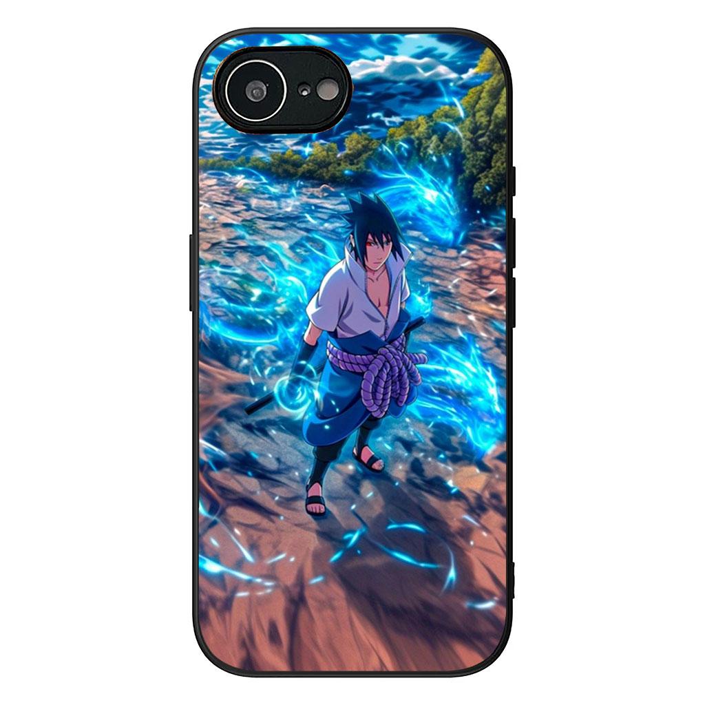 Poster Uchiha Sasuke Naruto Phone Cover Case for Apple iPhone 16 15 14 Plus 13 12 Mini 17 Pro Max + ProMax 16E Air 16+ Casing