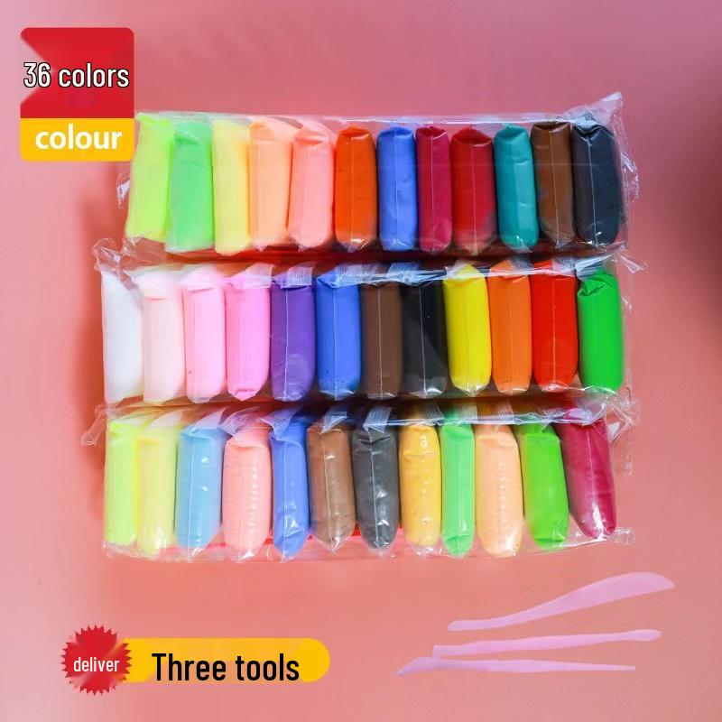 12, 24, 36 Colors Space Clay: Modeling & DIY Clay Toys for Kids