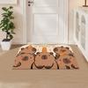 Kawaii Floor Mat Anti slip Door Mat For Living Room Kitchen Bathroom Clean Area Rug Creative Design Household Carpet