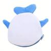 Cartoon Cute Whale Shark Plush Coin Purse Kawaii Wallet Portable Coin Bag Key Earphone Coin Organizer Pouch Zipper Bag Gift
