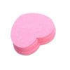 20Pcs Heart Shaped Compressed Facial Sponges Cute Reusable Face Washing Sponges