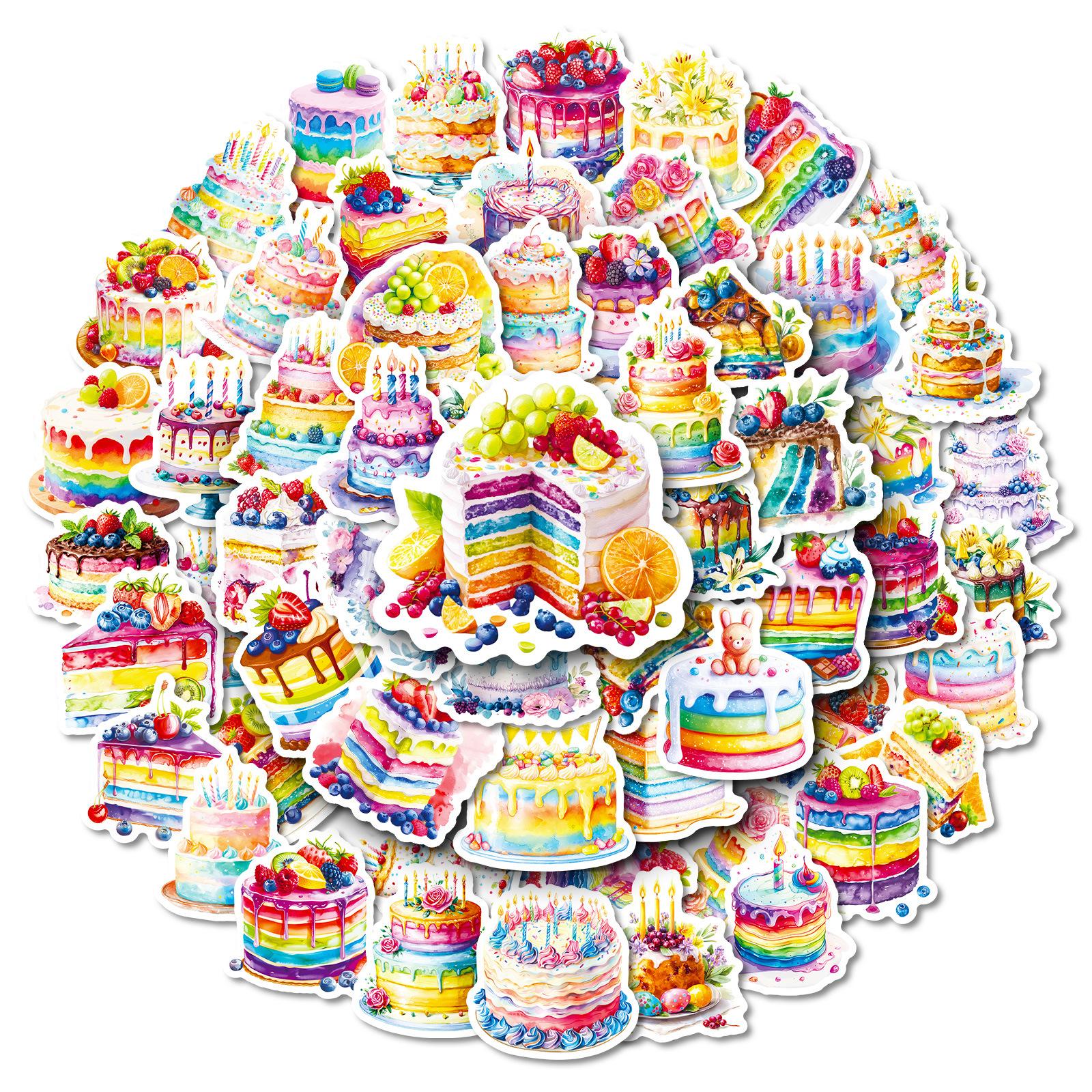 

Fun Sticker Pack For Water Bottles, Luggage, Laptop, And Phone Case Decoratio One Size