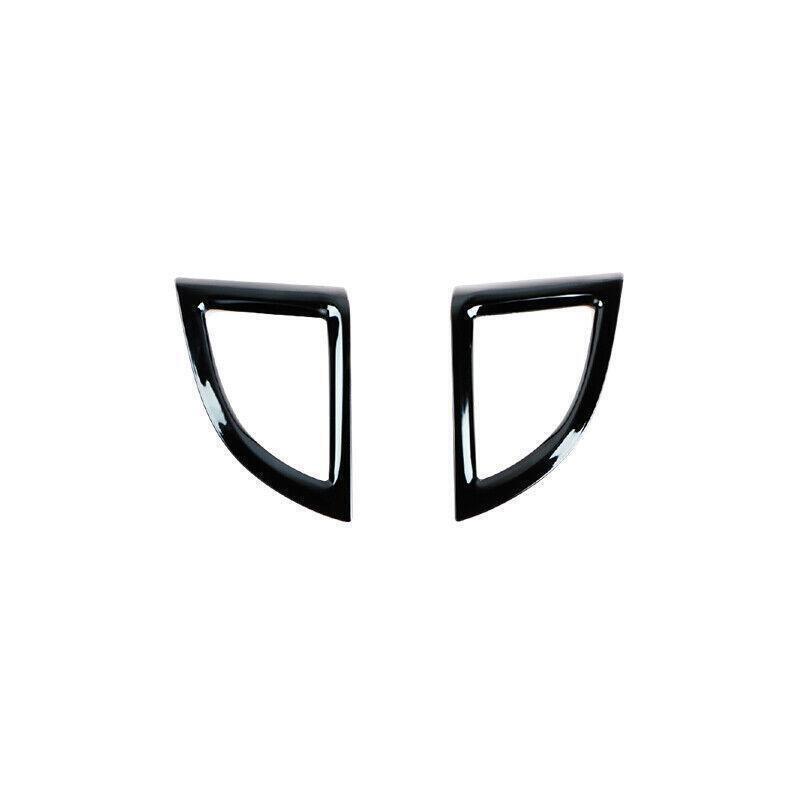 For Honda CR-V 2012-2016 Glossy Black Steel Center Console Air Outlet Vent Trim