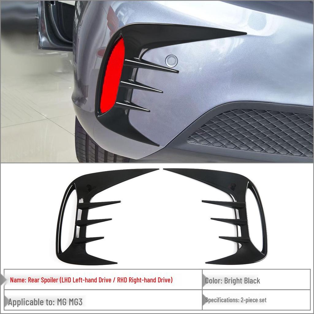 2024 MG3 Rear Window Deflector & Fog Light Trim Accessory