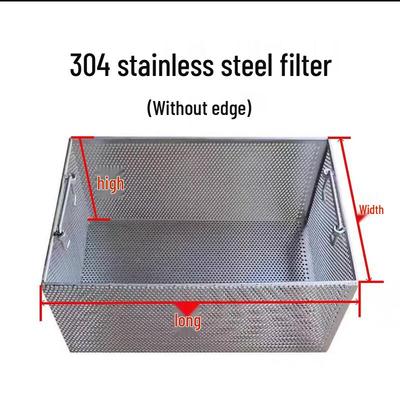 304 Stainless Steel Square Mesh Strainer Basket