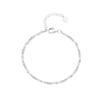 Yumei S999 Sterling Silver Starry Sky Bracelet – Versatile Broken Silver Design.
