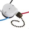 3 Wire Pull Chain Switch for Ceiling Fan And Wall Light Control