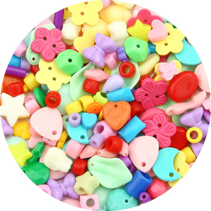 Retro Baroque DIY Acrylic Beads Kit: Handmade Necklace & Bracelet Jewelry Accessories